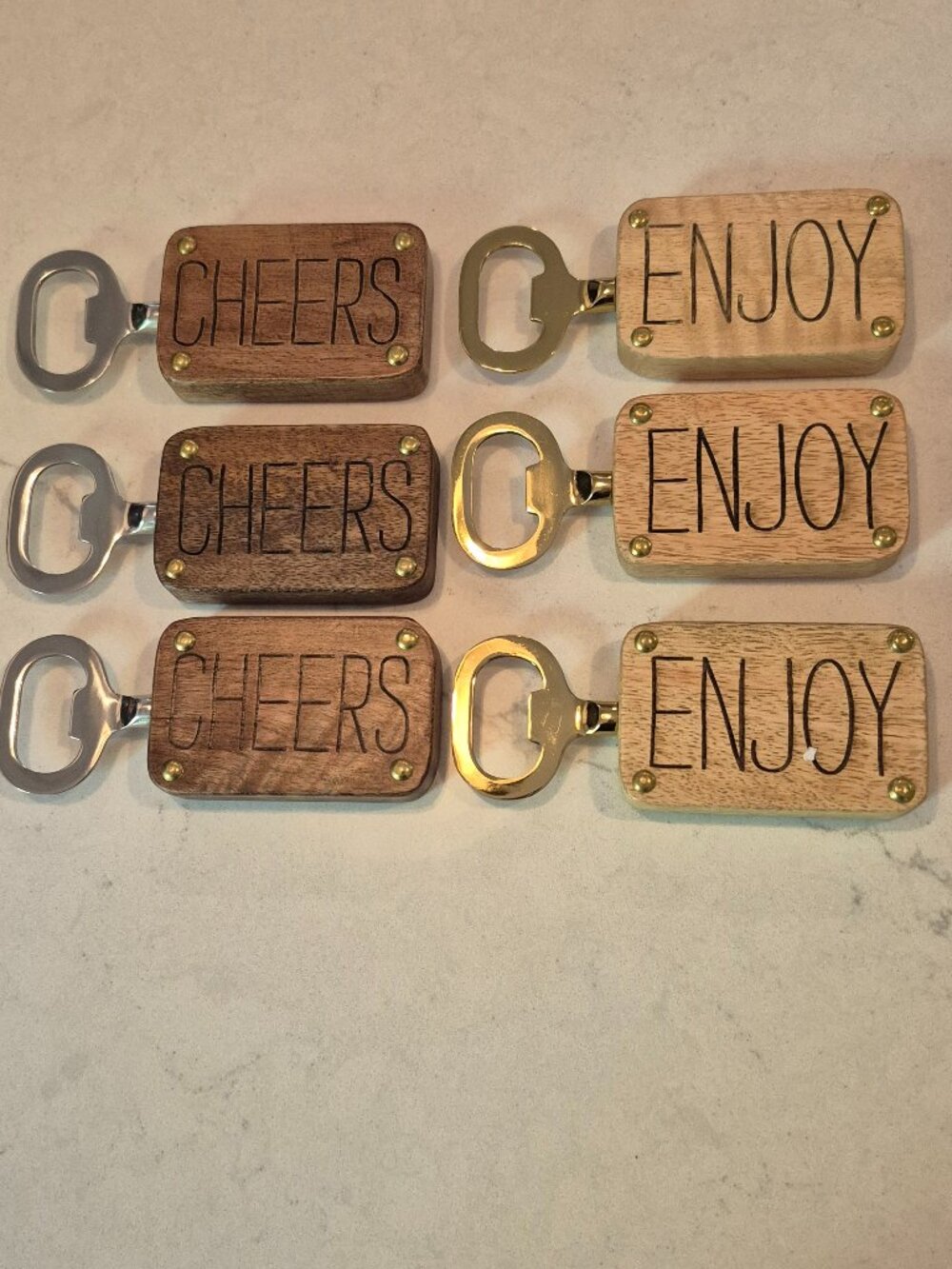 6 Mud Pie Bottle Openers